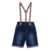 BERMUDA COM SUSPENSÓRIO MASCULINA MANIA KIDS - comprar online