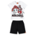 CONJUNTO DE CAMISA E BERMUDA PATRULHA CANINA MALWEE KIDS