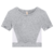 BLUSA JUVENIL CANELADA CROPPED LUNENDER HITS - loja online