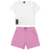 CONJUNTO DE BLUSA COM SHORT FEMININO JUVENIL ELIAN BEATS - comprar online