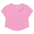 BLUSA JUVENIL CROPPED EM MALHA COM BORDADO LUNENDER HITS - rosa bb 