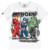 CAMISA INFANTIL MENINO VINGADORES MEIA MALHA MALWEE KIDS