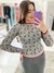 Blusa Tricô Cherry Cinza (U) - comprar online