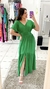 Vestido Yolanda longo verde (U)