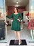 Vestido viscolycra ML gota liso verde (U) na internet