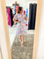 Vestido Premium Amelie Branco Floral na internet