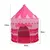 Barraca de Princesa Infantil Rosa Menina Tenda Castelo Princesa Cabana de Aventuras - comprar online