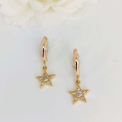 Argollas Gold Star Shine