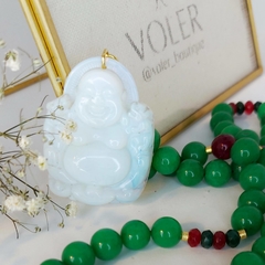 Collar Piedra Jade Buda Piedra Luna