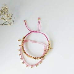 Pulsera Macrame mostacillas - comprar online