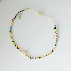 Pulsera mostacillas colores Perla - comprar online