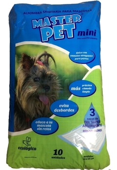 Master pet Mini 10 unidades - 3 capas de absorción