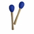 Par de Maracas Azul Torelli Medium com Cabo de Madeira - comprar online