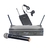 Microfone Duplo Sem Fio Stagg UHF SUW 50 ML NCE (Bastão + Lapela) - comprar online
