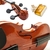 Violino Alan 4/4 AL-1410 c/ Case, Arco e Breu - comprar online