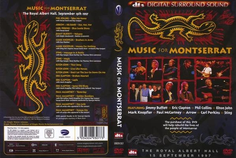 DVD Music For Montserrat The Royal Albert Hall