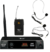 Microfone Sem Fio Dylan UDX03 Multi UHF Com Lapela e Headset - comprar online