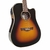 Violão Tagima Folk Walnut Black SB WS20 Aço Eletrico Afinador - comprar online