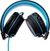 Fone de Ouvido OEX Headset Neon HS106 Azul na internet