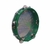 Pandeiro Spanking Vanguarda Verde Pele Holografica 10'' - comprar online