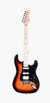 Guitarra Michael Strato com Efeitos GMS250 SK (Sunburst Black)