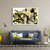 Quadro Decorativo Abstrato H2 Dourado com Preto - AND Decora