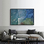 Quadro Decorativo Abstrato H6 Tom Azul - comprar online