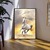 Quadro Decorativo Cavalos ao Entardecer Vertical