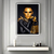 Quadro Decorativo Modelo Mulher Black e Gold 01 - comprar online