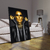 Quadro Decorativo Modelo Mulher Black e Gold 02