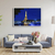 Quadro Decorativo Paisagem Torre Eifel Iluminada - comprar online