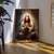 Quadro Decorativo Jesus Cristo Orando Abstrato Pincelado