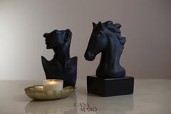 Escultura De Cavalo Matte - CASA MABÔ