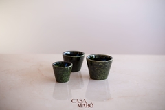 CACHEPOT FIORI VERDE COBRE (P) - comprar online