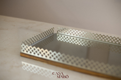 Bandeja Decorativa Champanhe (G) - comprar online