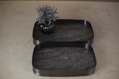 Bandeja Stone Matt Grey Ret. (G) - comprar online