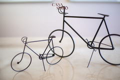 Escultura Bicicleta Em Metal (P) - comprar online