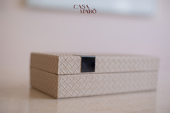 Caixa Couro Nude (P) - comprar online