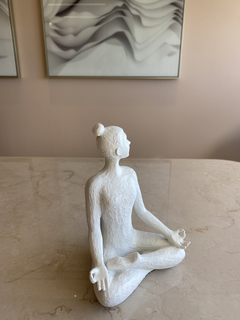 Escultura Yoga Sukha - comprar online