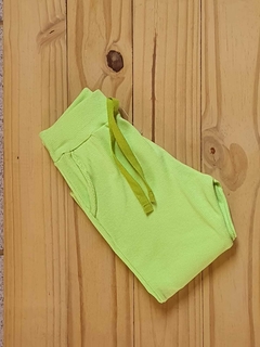 CALÇA JOGGER RIBANA - NEON