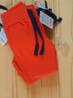 CALÇA JOGGER RIBANA - LARANJA