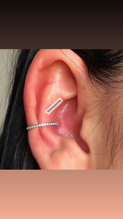 Titânio/ conch/ 11mm/ zircônia - Divina Isa Piercing