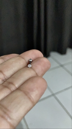 Piercing micro reto/ aço na internet