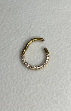 Piercing septo/ Titânio gold/ 8mm