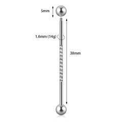 Transversal/ Titânio/ 38mm - comprar online