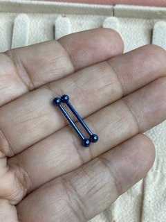 Titânio/Mamilo/ blue/ par/1.2mm na internet