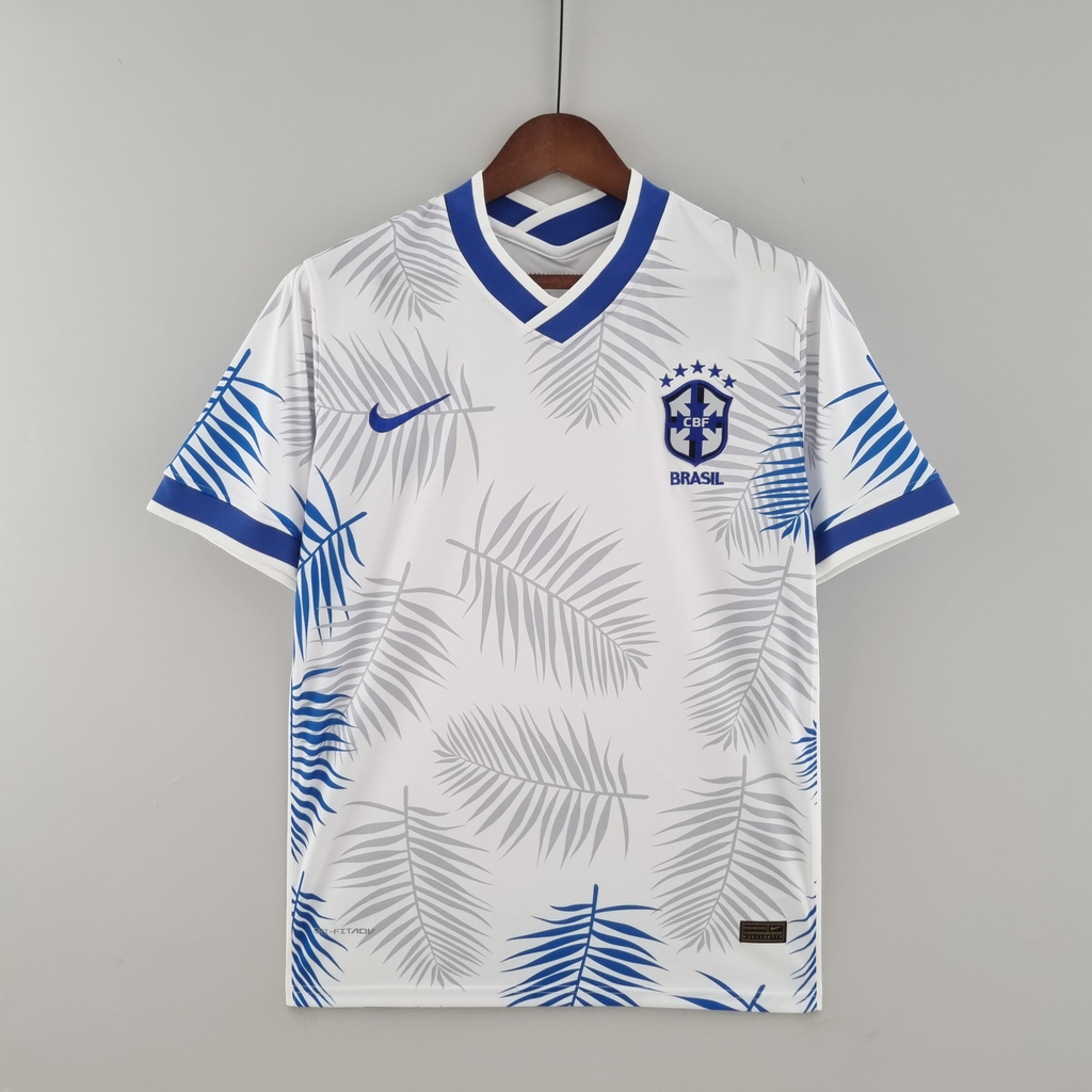 Camisa Seleção Brasileira Torcedor Nike Masculina Branca