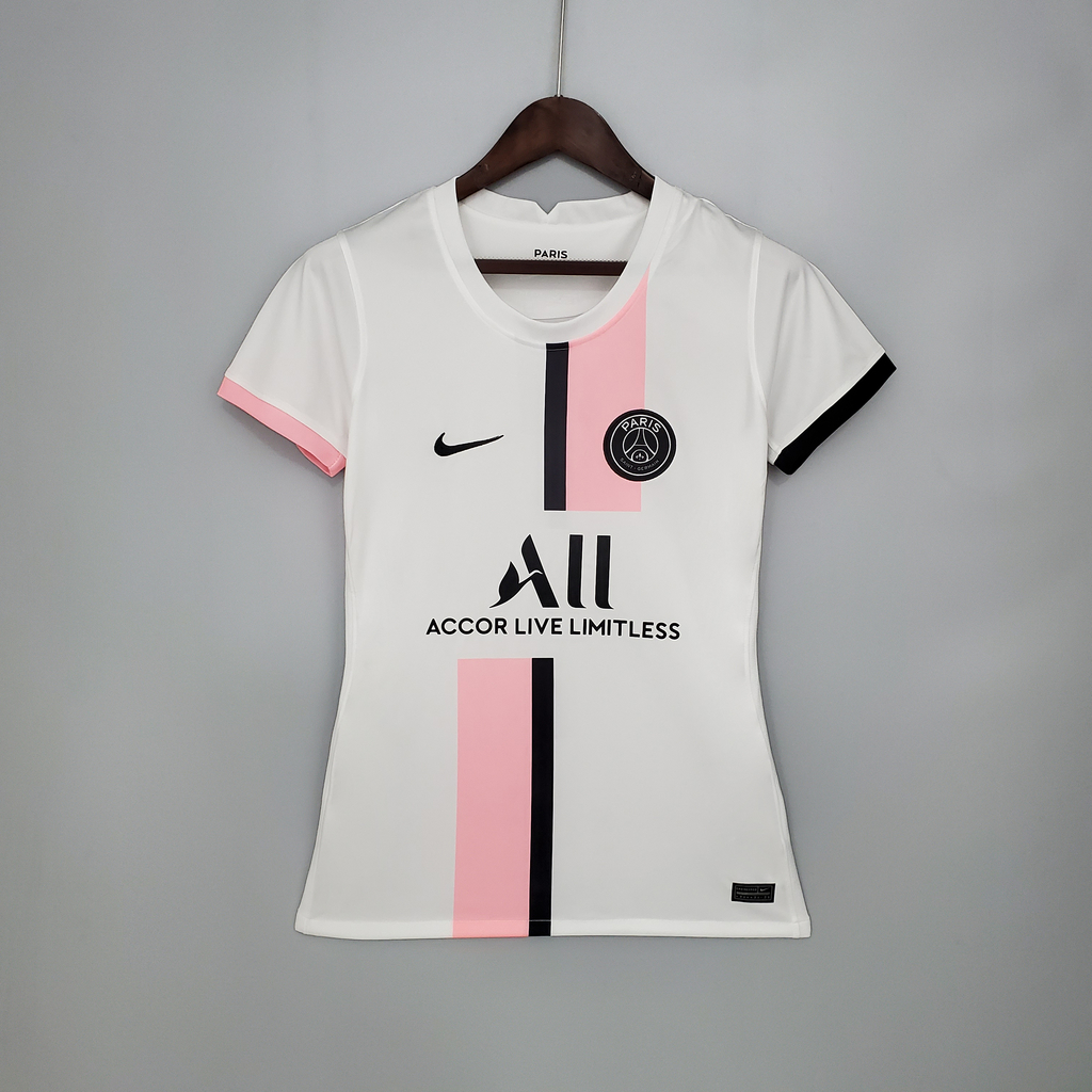 Camisa Paris Saint Germain psg Third Shirt Branca 22/23