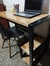 escritorio hierro y madera - tienda online