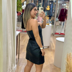 Vestido Couro Alcinha - comprar online